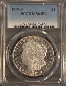 1879�N-S ���[�K���V���o�[�h��-PCGS MS64 PL-�v���[�t���C�N�T�[�t�F�X-�u���C�g���X�^�[-