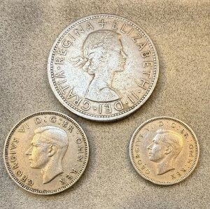 1948�`1956�N �C�M���X ��� ���b�g ? �n�[�t�N���E���A1�V�����O�A6�y���X 0.5