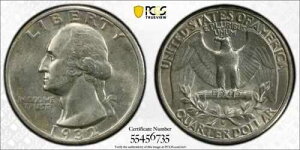 1932-S ���V���g�� �N�H�[�^�[ PCGS UNC �f�B�e�[���X�|�b�g�����ς� ���˃~���g���X�^�[