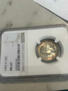 1953�N d NGC Ms 67 ���V���g�� �N�H�[�^�[ �f���炵���R�C���I�o�i���X�g��������������??