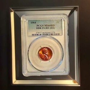 1964�N �����J�[�� �Z���g PCGS MS66RD DDR FS- 801