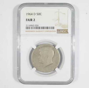 1964-D �P�l�f�B �n�[�t�_���[�i�t�F�A 2�j - NGC LOW �{�[���O���[�h *7133
