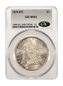 1878�N �����K����� 8���H�� CAC MS62
