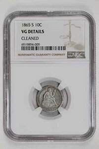 1865-S ���Ȍ^���o�e�B�_�C�� NGC VG �ڍ�