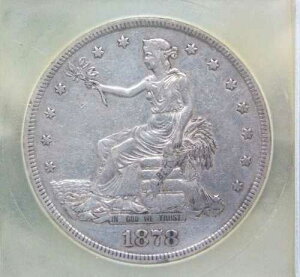 1878 �N S �č��f�Ջ�� $1 XF East Coast Coin & Collectables, Inc.