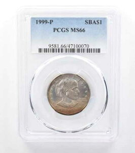1999-P �X�[�U���EB�E�A���\�j�[ $1 MS66 PCGS �������g�[�� *7784