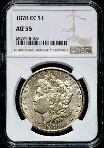 1878-CC �����K����� 1�h�� - �J�[�\���V�e�B - NGC AU 55 CC325