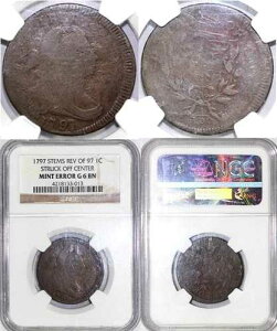 1797�N 1�Z���g �X�e���Y�E���� 97 �I�t�Z���^�[�X�g���C�N �h���[�v�o�X�g ���[�W�Z���g NGC GOOD 6