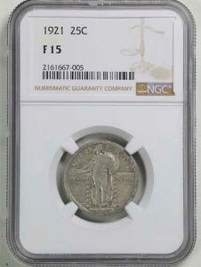 1921�N 25�Z���g �X�^���f�B���O ���o�e�B �N�H�[�^�[�h�� F15 NGC 2161667-005