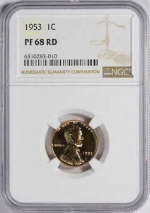 1953�N �����J�[���E�E�B�[�g�E�Z���g NGC �v���[�t 68 ���b�h �u���C�g���V���C�j�[ �t�B���f���t�B�A������