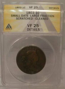 1803 1C ���^���t ��^�t���N�V���� �h���[�v���� ANACS VF25 �ڍ׃R�C��