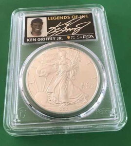 �P���E�O���t�B�[�E�W���j�A �I�[�g/�T�C������ 2021 S �V���o�[�C�[�O�� T1 PSA/PCGS MS70 ER ���W�F���Y���C�t