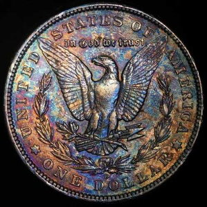 1902�N O �����K���E�_���[ USA �_�[�N���C���{�[�g�[�� �j���[�I�[�����Y 90% �V���o�[�R�C�� C4590