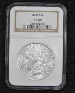 1890�N �����K���E�_���[ NGC AU58 VAM-15A 4IO3