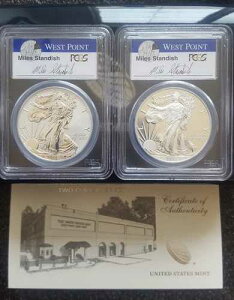 2013 W �V���o�[ �C�[�O�� �Z�b�g PCGS 70 �t�@�[�X�g �X�g���C�N (�}�C���Y �X�^���f�B�b�V�� �I�[�g) + BOX & COA