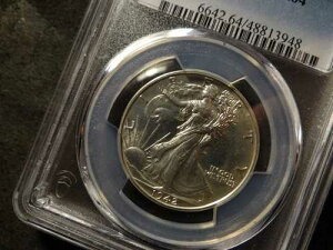 1942�N PCGS PR64 �v���[�t �u�����A���g �E�H�[�L���O ���o�e�B �n�[�t�_���[ �u�����A���g SLABZ