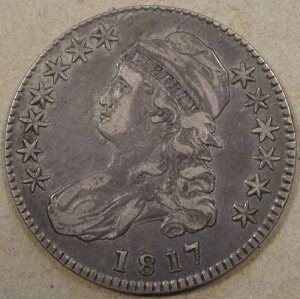 1817�N�� �L���b�v�h�o�X�g �n�[�t 50�Z���g �I���W�i�� VF-XF