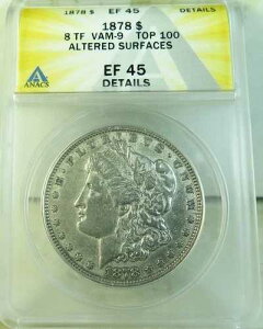 1878�N 8tf �����K���h�� ANACS XF45 �ڍ�* VAM 9 1st�_�C�y�A TOP100* BR