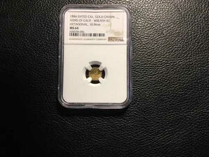 1884�N���� �J���t�H���j�A�B�S�[���h�`���[�� ��� ���p�` NGC 64 10.9 ��]�_�C�X