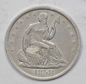 1858-O ���ȃ��o�e�B�n�[�t�h�� 90%�� AU U0765