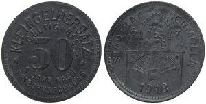 �h�C�c - City Schm?lln 50 Pfennig 1918 - �ً}���� Kleingeldersatz