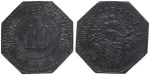 �h�C�c - �V�e�B �g���K�E 10 �t�F�j�q 1917 - �ً}���� Kleingeldersatz