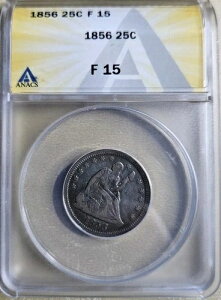 1856�N ���Ȏ��R�̏��_�� �N�H�[�^�[ F15 ANACS 25�Z���g��� �č��^�C�v
