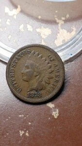1878�N�C���f�B�A���w�b�h�Z���g�y�j�[Nice F+ Fine W738
