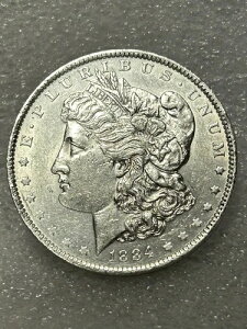 1884 O �����K�� �V���o�[ $1 BU BB-R29,30