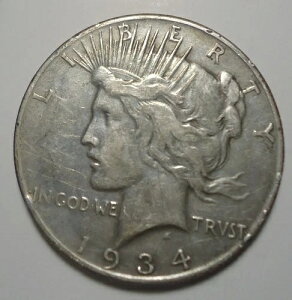 ���ɗǍD�� VF 1934 S �T���t�����V�X�R �V���o�[ �s�[�X $1 1 �h�� �����z��!