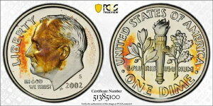 PR69DCAM 2002-S 10�Z���g���[�Y�x���g��݃v���[�t�_�C���APCGS Trueview�A�ǍD�ȐF��