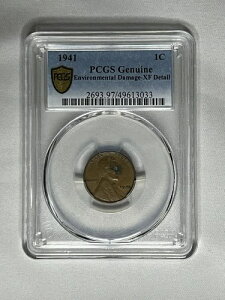 1941�N PCGS �������_���[�W XF �ڍׁA�����J�[���E�E�B�[�g�E�Z���g 1�Z���g