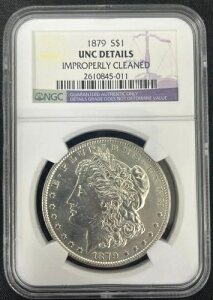 1879-P 1�h�� �����K����� NGC UNC �ו��̃N���[�j���O�s��