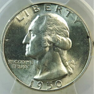 1950�N S ���V���g�� �N�H�[�^�[ PCGS MS65 *DDR-004 DDR* BR