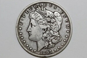 1897-O �����K�� 90% �V���o�[ �_���[ �O���[�h Very Fine (MDX4214)