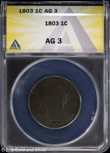 1803 1C �h���[�v���� ���[�W�Z���g ANACS AG 3