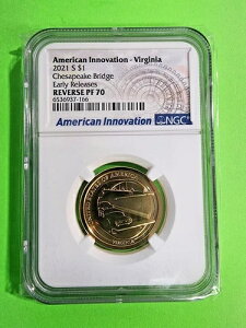 2021�N S AMERICAN INNOVATION VA NGC ���o�[�X PF70 ���������[�X