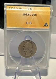 1932�N D ���V���g�� �N�H�[�^�[ ANACS G6 �L�[�f�[�g ���V���g��