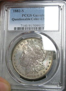 1882-S ���[�K�� �_���[ �V���o�[ ---- �s�� �ڍ� PCGS �N�G�X�g �J���[ ---- #088C