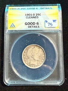 1901 O �o�[�o�[�N�H�[�^�[ ANACS G 6 �ڍ׃N���[�j���O�ς�