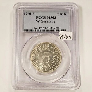 1966�N-F ���h�C�c 5�}�[�N��� .2251 ASW - PCGS MS 63 -SKU-Q1764