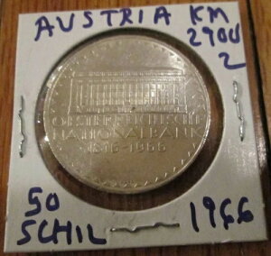 �I�[�X�g���A 50�V�����O��� 1966�N ������s150���N�L�O KM 2900 #2