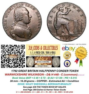 1792 GB �R���_�[ �n�[�t�y�j�[ - �E�H���b�N�V���[ �E�B�L���\�� �A�C�A�� - D & H 448a - CT 944