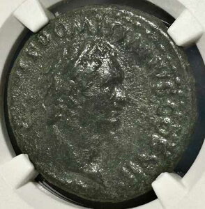 �h�~�e�B�A�k�X AE As AD 81-96 �~�l�����@ NGC Ch VF 4/5 3/5
