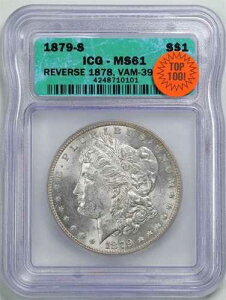 1879-S ���� 78 �h�� �����K����� MS61 ICG 4248710101 VAM-39 TOP-100
