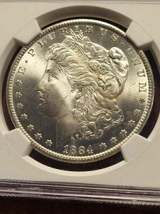 1884�NCC�����K����݁APCGS MS65+�ACAC�A�J�[�\���V�e�B inv12 g256dr