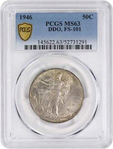 1946�N�E�H�[�L���O�E���o�e�B�E�n�[�t�_���[ DDO FS-101 MS63 PCGS