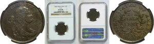 1804�N 1/2�Z���g �h���[�v���� �n�[�t�Z���g �X�p�C�N�`�� - NGC XF-45