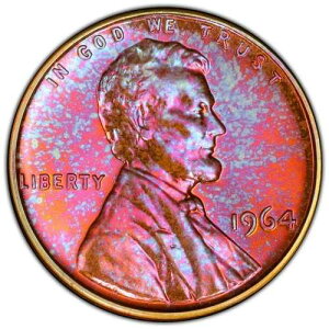 1964 1�Z���g??PCGS PR-66RB??�S�[�W���X�ȁu�A�[���f�R�v���A�v���[�t �����J�[�� �Z���g�B