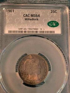1901�N�� �o�[�o�[�N�H�[�^�[ CAC MS64 �g�[���i�`�������E�B�b�^�[�u���b�N (666